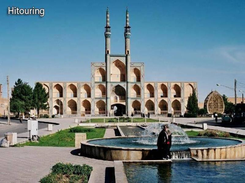 پاورپوینت مسجد امیر چخماق یزد ( مسجد جامع نو ) (همراه با نقشه اتوکد)