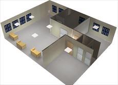 پروژه طرح روشنایی داخلی یک خانه با دیالوکس Dialux